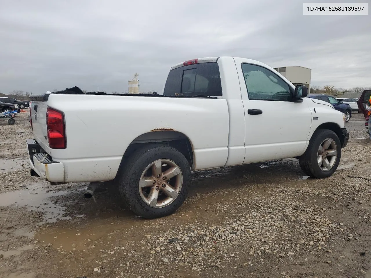 2008 Dodge Ram 1500 St VIN: 1D7HA16258J139597 Lot: 79118684