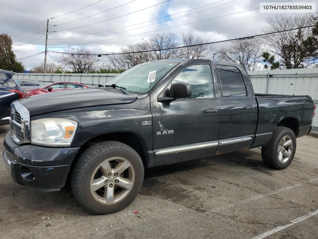 2008 Dodge Ram 1500 St VIN: 1D7HU18278S539403 Lot: 79232824