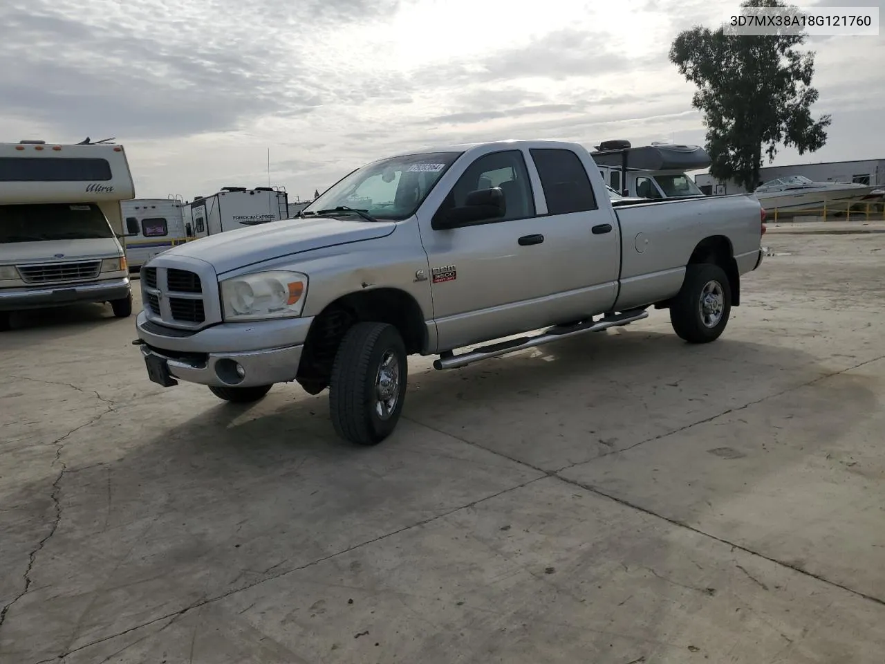 2008 Dodge Ram 3500 St VIN: 3D7MX38A18G121760 Lot: 79282864