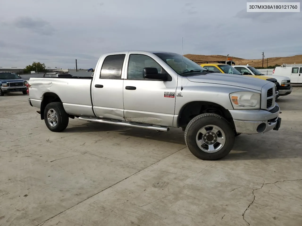 2008 Dodge Ram 3500 St VIN: 3D7MX38A18G121760 Lot: 79282864