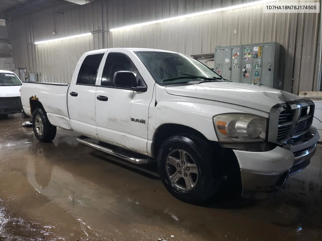 2008 Dodge Ram 1500 St VIN: 1D7HA18N78J174505 Lot: 79316644