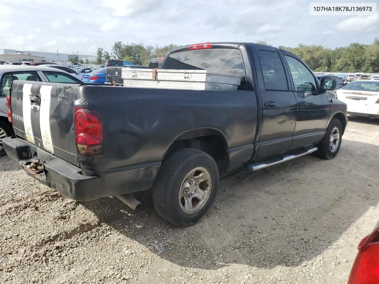 2008 Dodge Ram 1500 St VIN: 1D7HA18K78J136973 Lot: 79519294