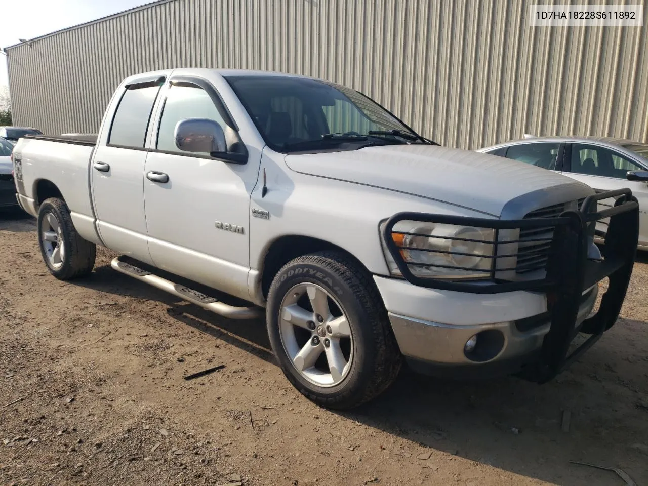 2008 Dodge Ram 1500 St VIN: 1D7HA18228S611892 Lot: 79557384