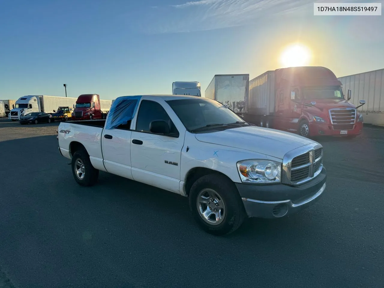 2008 Dodge Ram 1500 St VIN: 1D7HA18N48S519497 Lot: 79971744