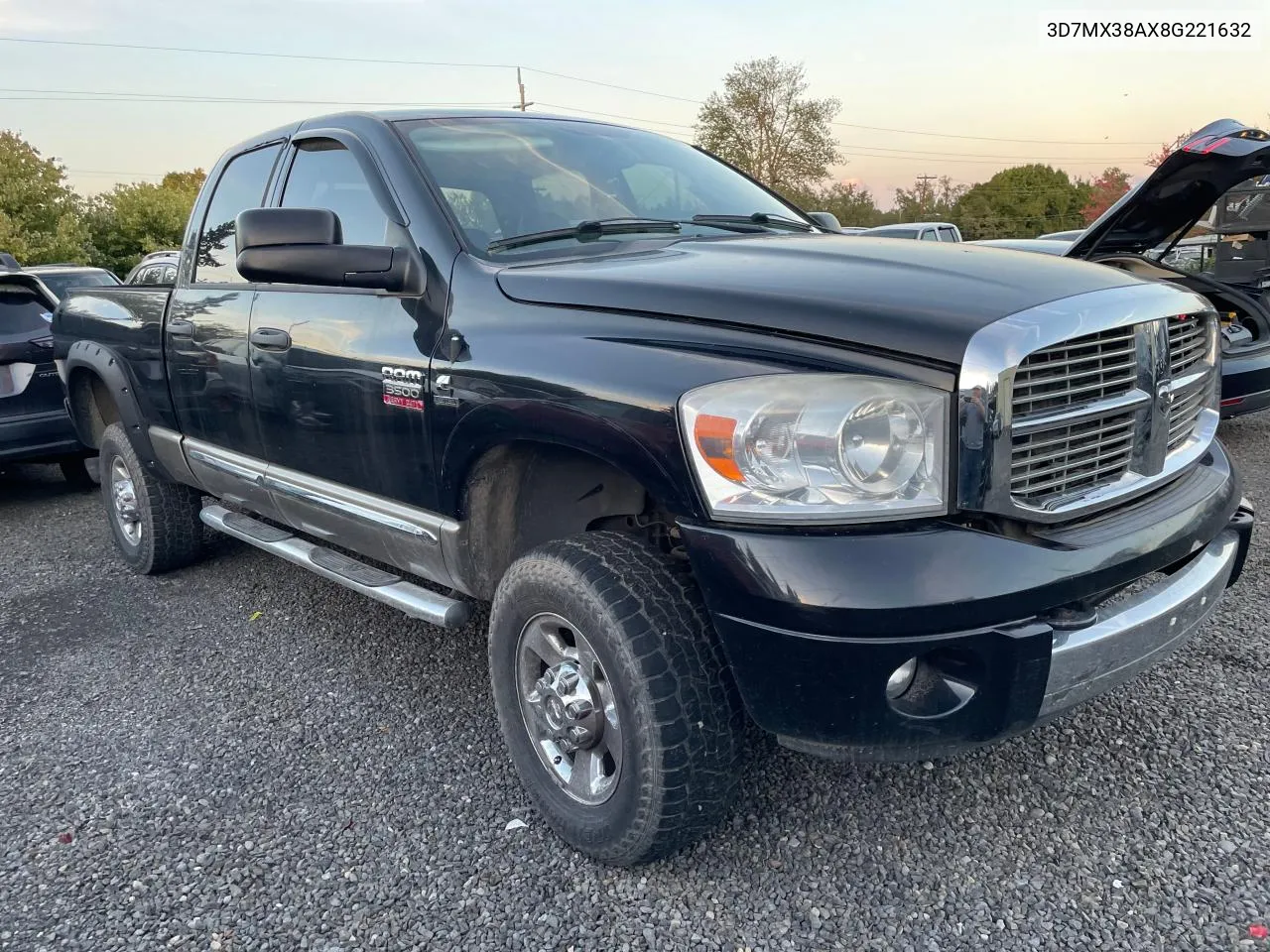 2008 Dodge Ram 3500 St VIN: 3D7MX38AX8G221632 Lot: 81202544