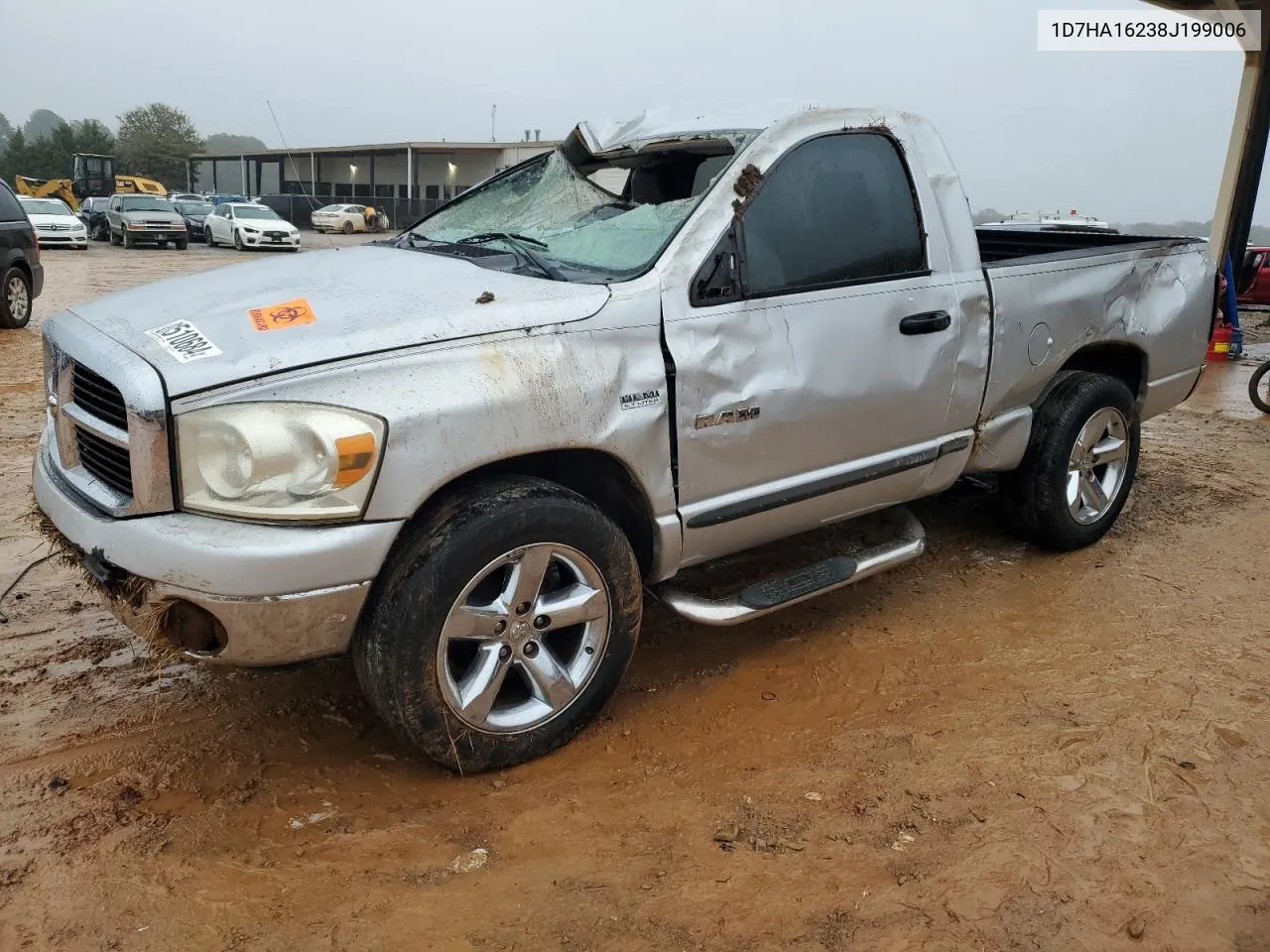 2008 Dodge Ram 1500 St VIN: 1D7HA16238J199006 Lot: 81510684