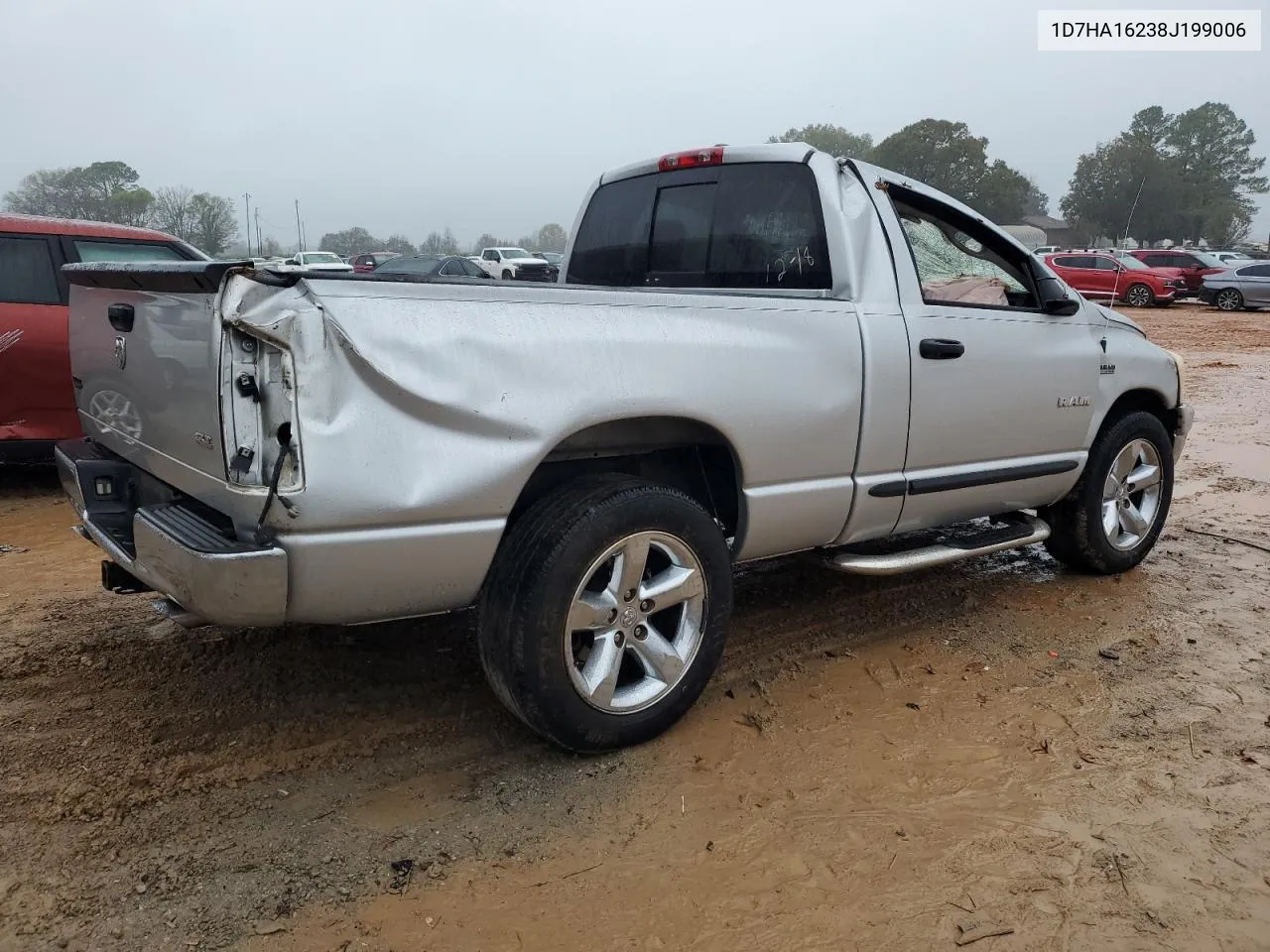 2008 Dodge Ram 1500 St VIN: 1D7HA16238J199006 Lot: 81510684