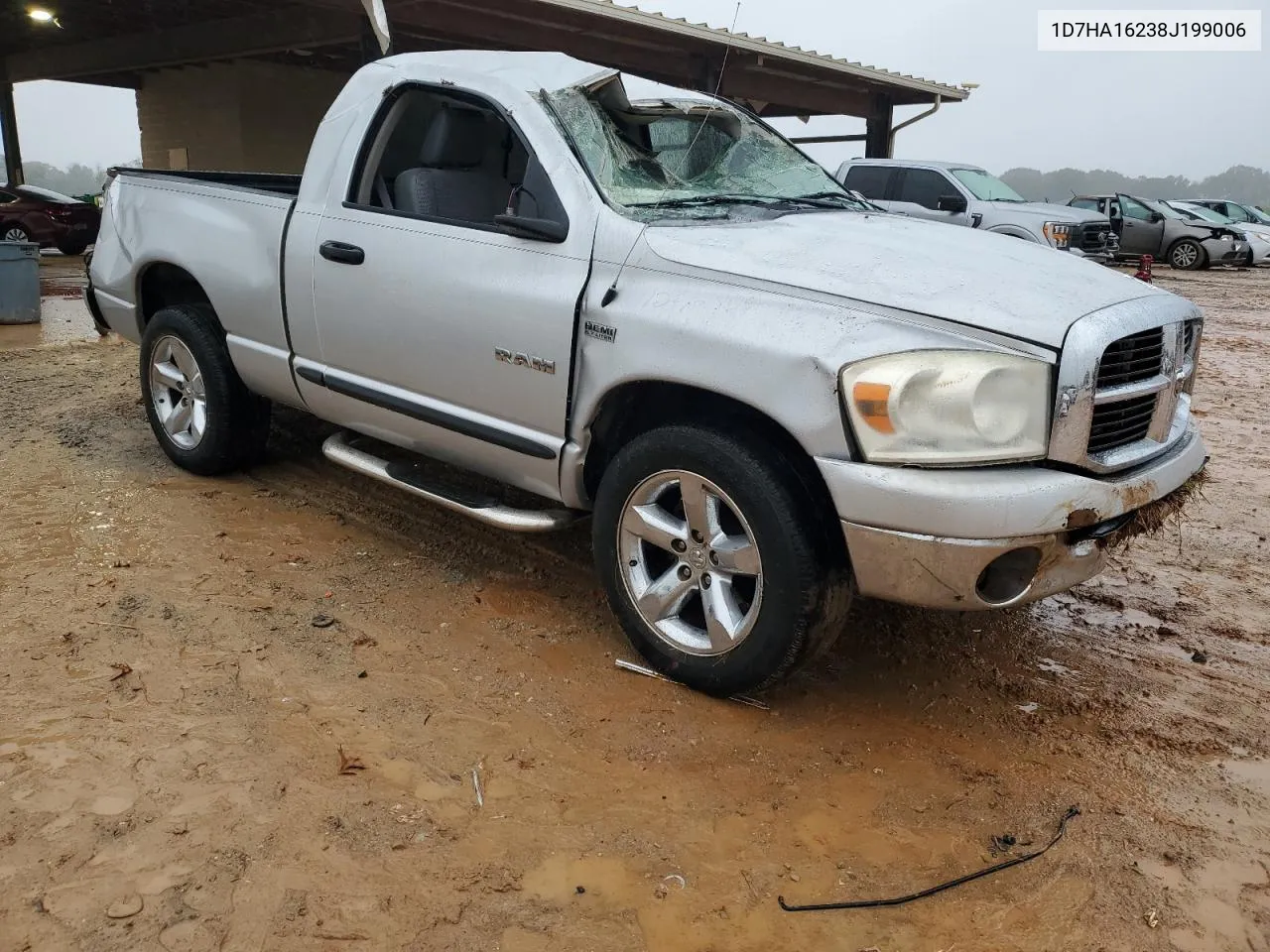 2008 Dodge Ram 1500 St VIN: 1D7HA16238J199006 Lot: 81510684