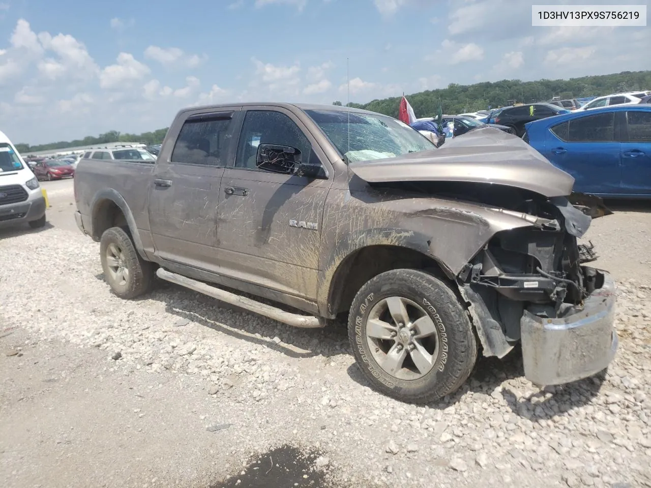 2009 Dodge Ram 1500 VIN: 1D3HV13PX9S756219 Lot: 59365164