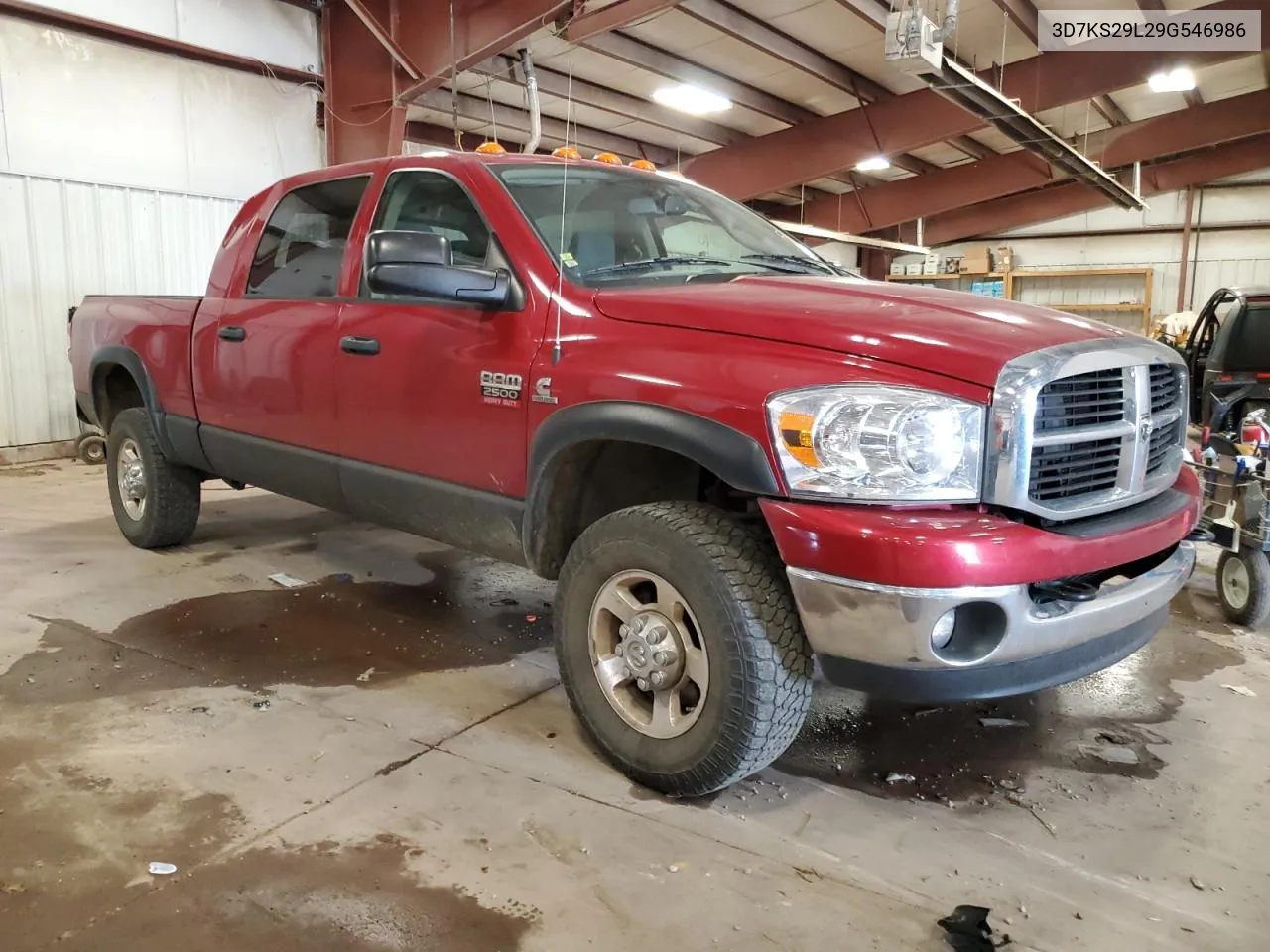 2009 Dodge Ram 2500 VIN: 3D7KS29L29G546986 Lot: 61231354