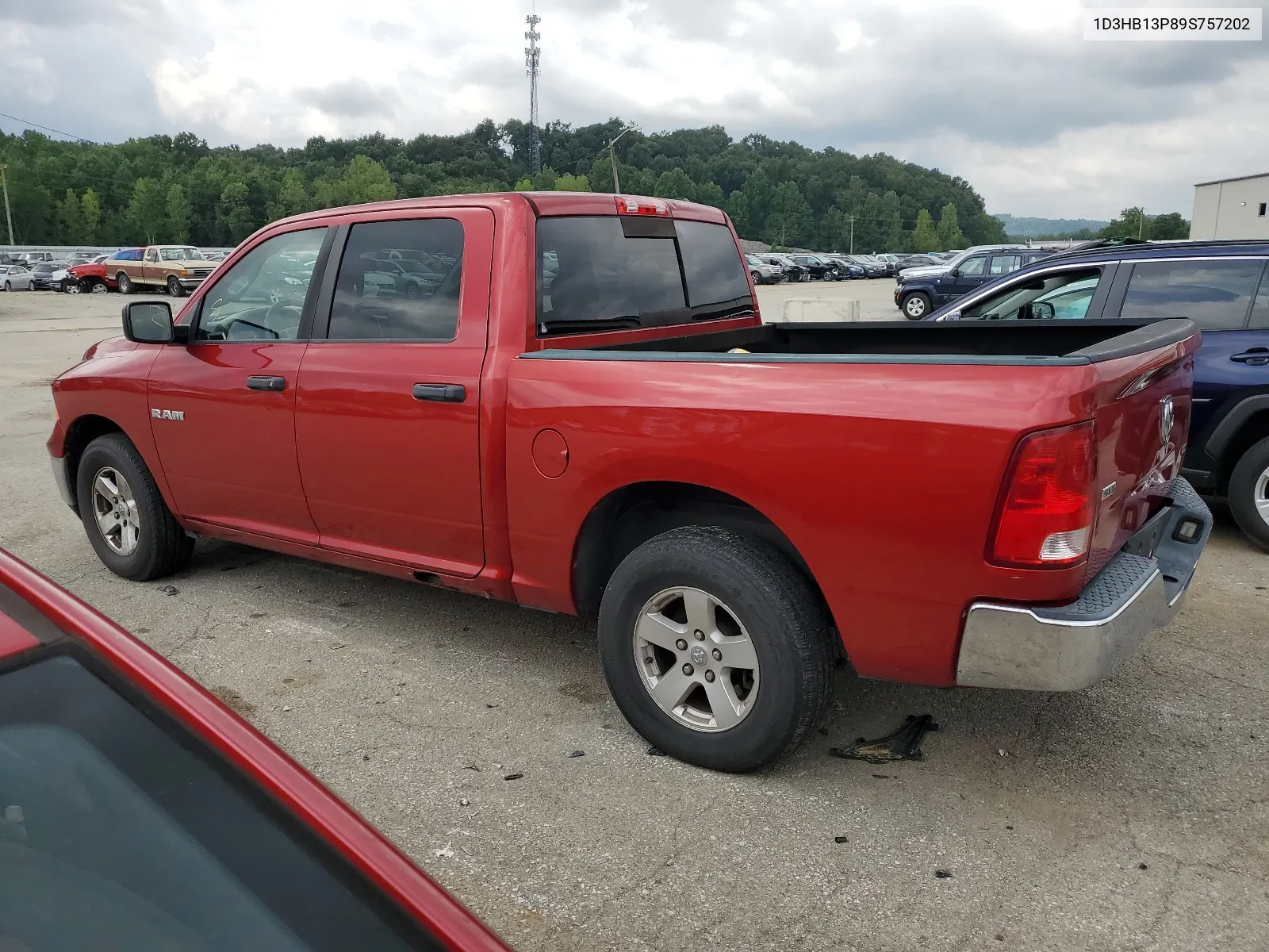 2009 Dodge Ram 1500 VIN: 1D3HB13P89S757202 Lot: 65533804