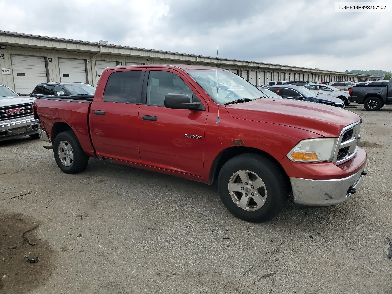 2009 Dodge Ram 1500 VIN: 1D3HB13P89S757202 Lot: 65533804