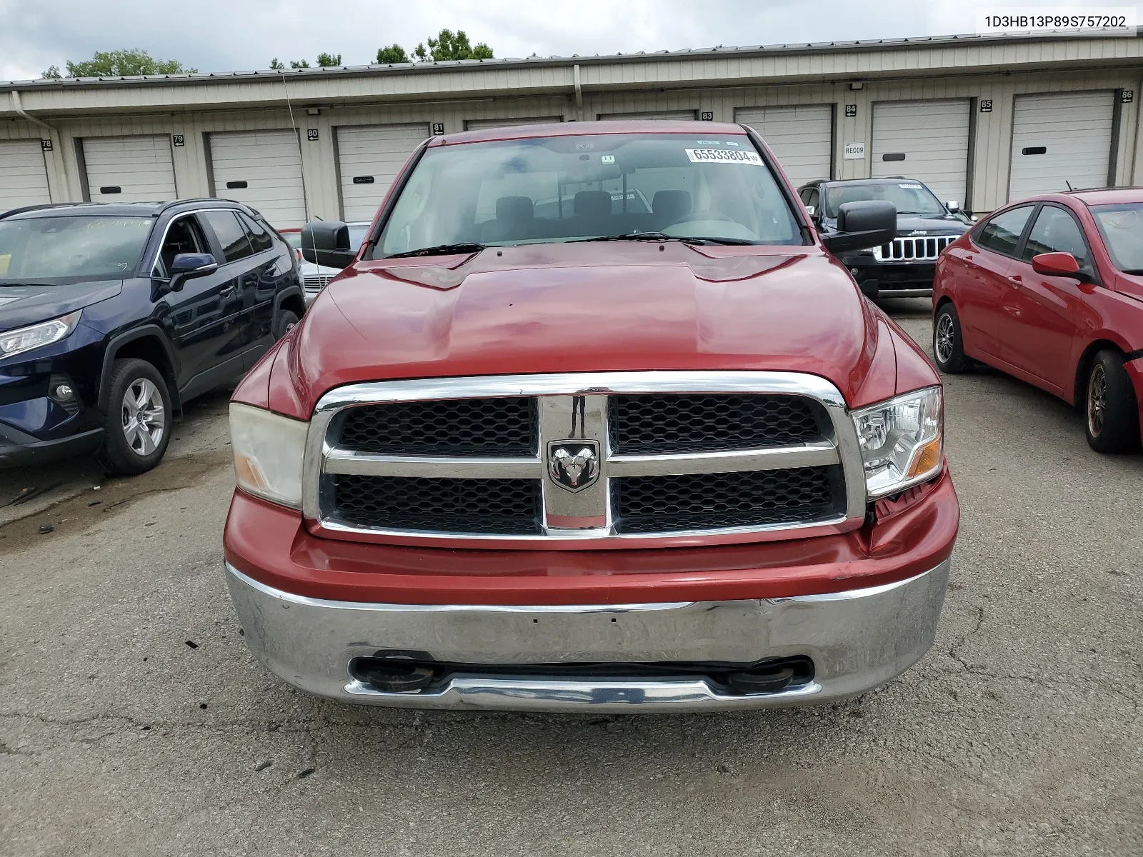 2009 Dodge Ram 1500 VIN: 1D3HB13P89S757202 Lot: 65533804