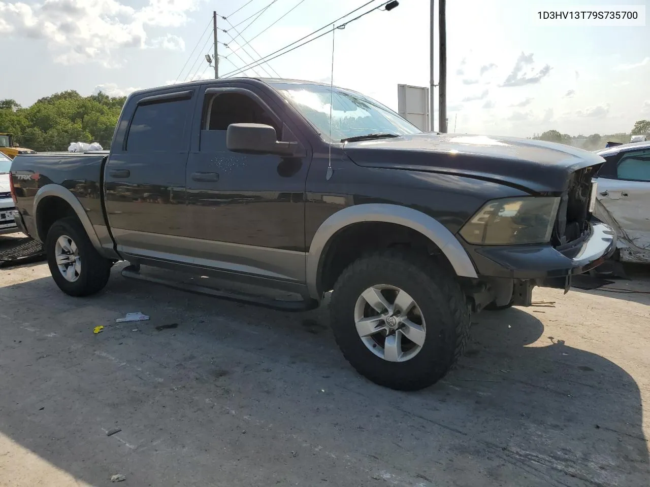 2009 Dodge Ram 1500 VIN: 1D3HV13T79S735700 Lot: 66164584