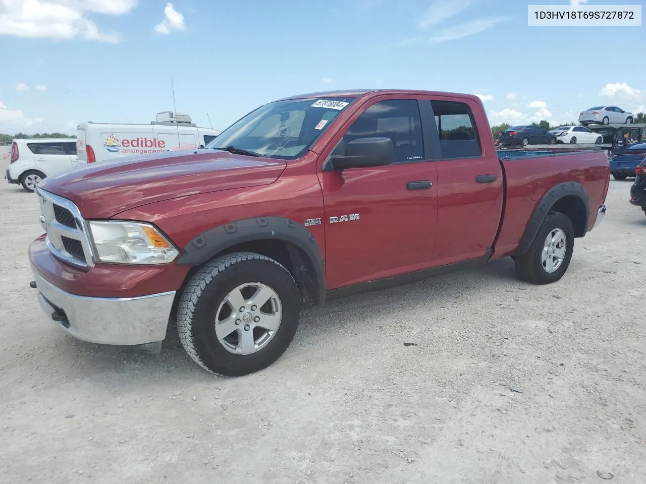 2009 Dodge Ram 1500 VIN: 1D3HV18T69S727872 Lot: 67078084