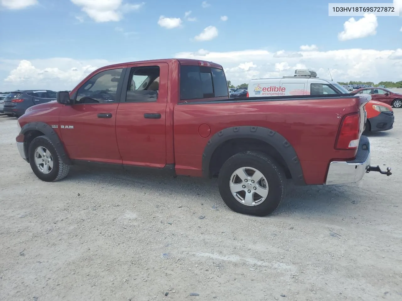 2009 Dodge Ram 1500 VIN: 1D3HV18T69S727872 Lot: 67078084