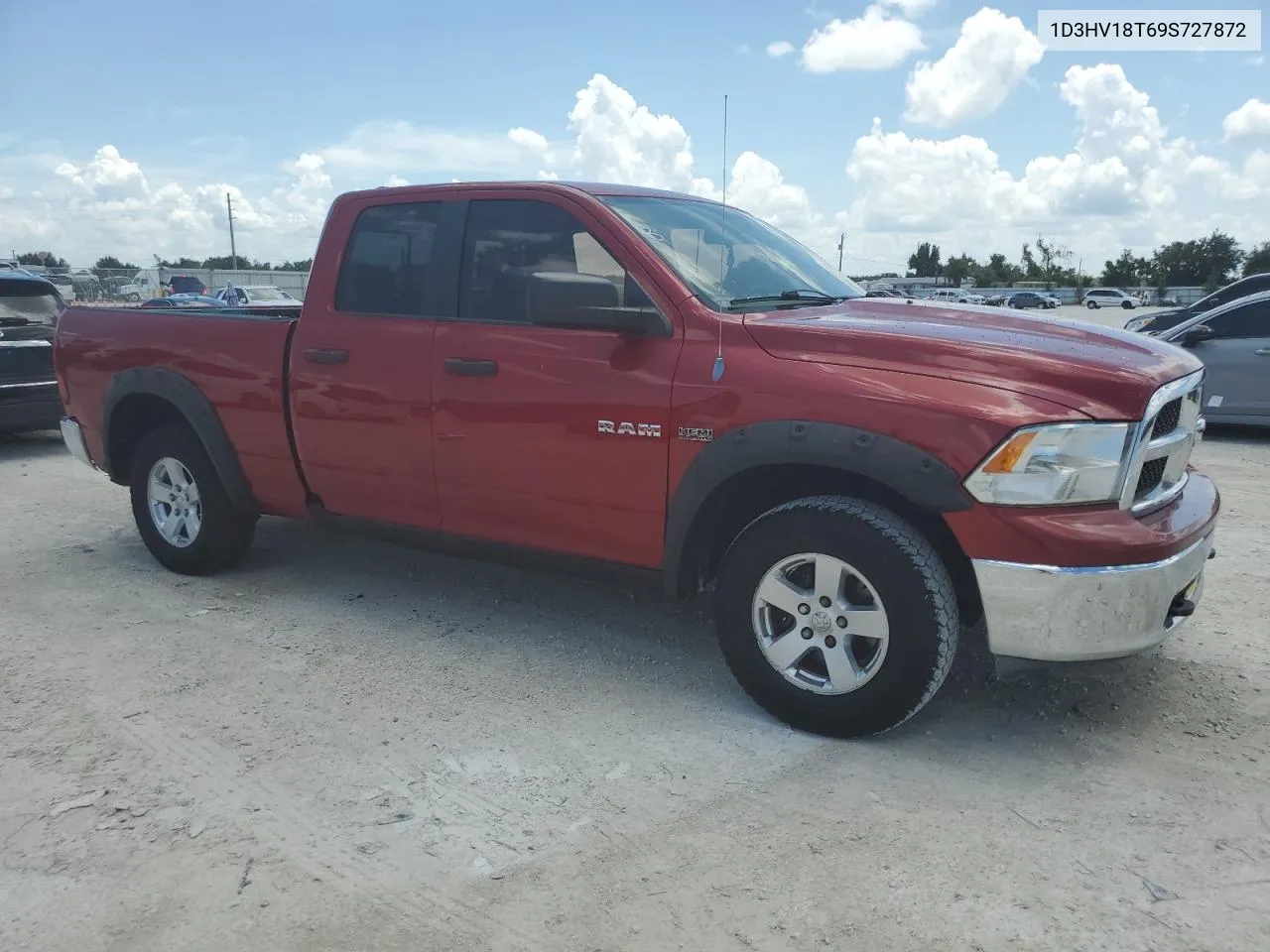 2009 Dodge Ram 1500 VIN: 1D3HV18T69S727872 Lot: 67078084