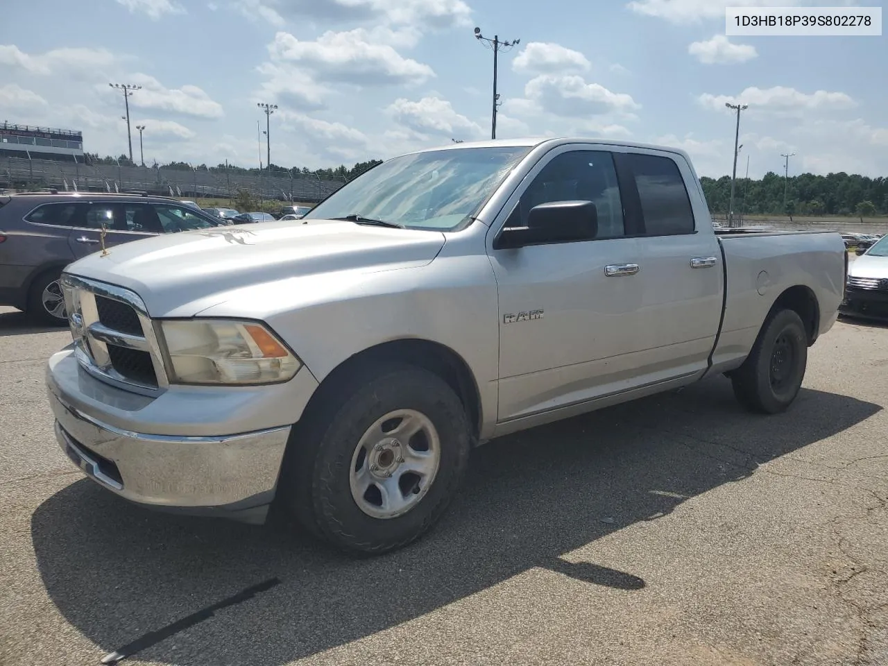 2009 Dodge Ram 1500 VIN: 1D3HB18P39S802278 Lot: 67283404