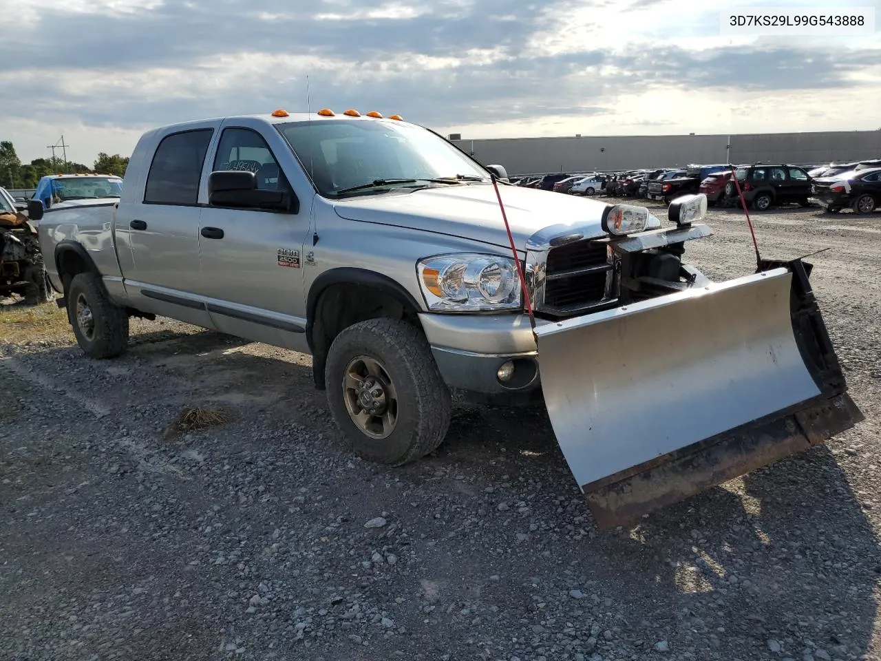 2009 Dodge Ram 2500 VIN: 3D7KS29L99G543888 Lot: 67649564