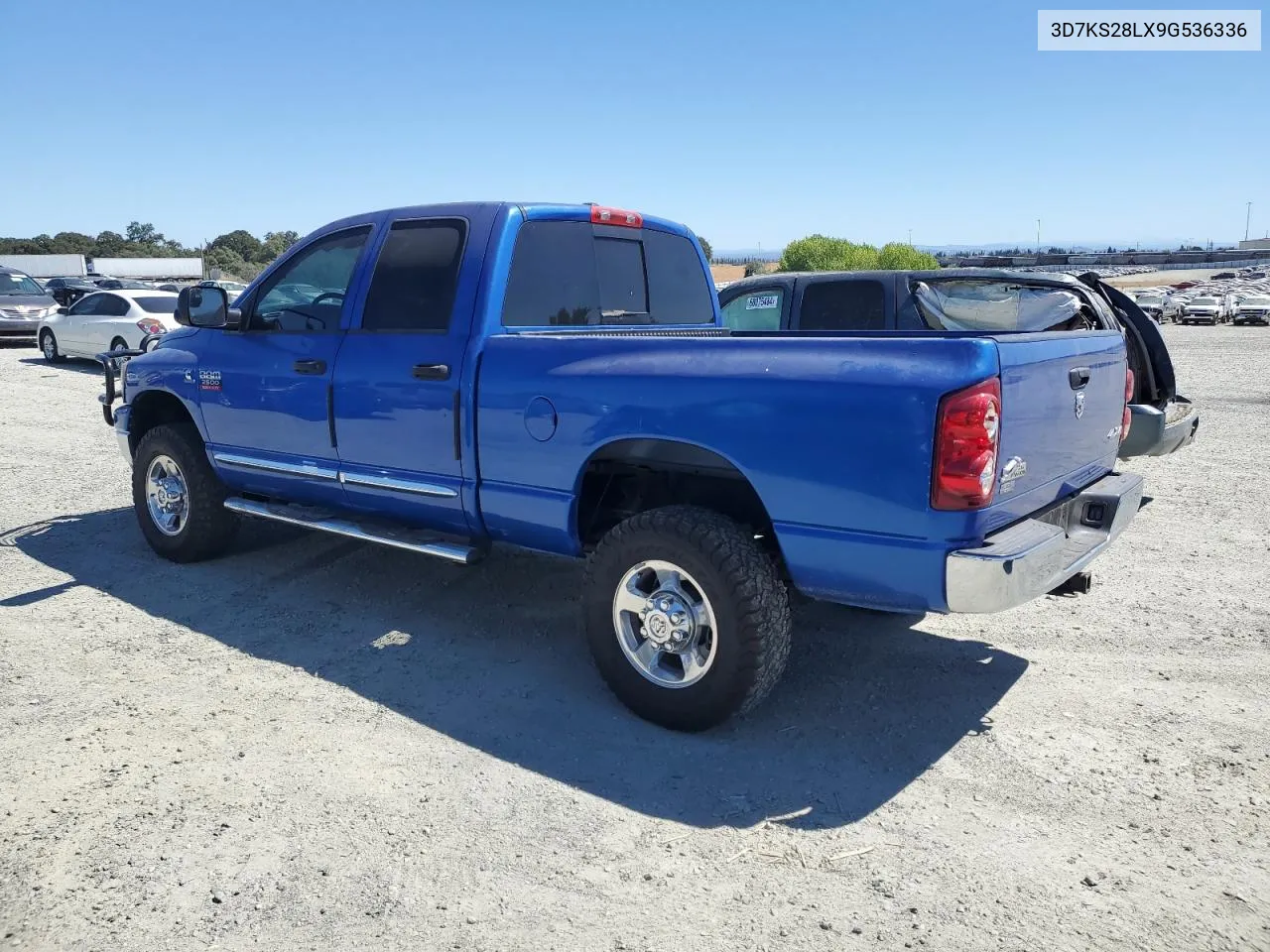 2009 Dodge Ram 2500 VIN: 3D7KS28LX9G536336 Lot: 68394724