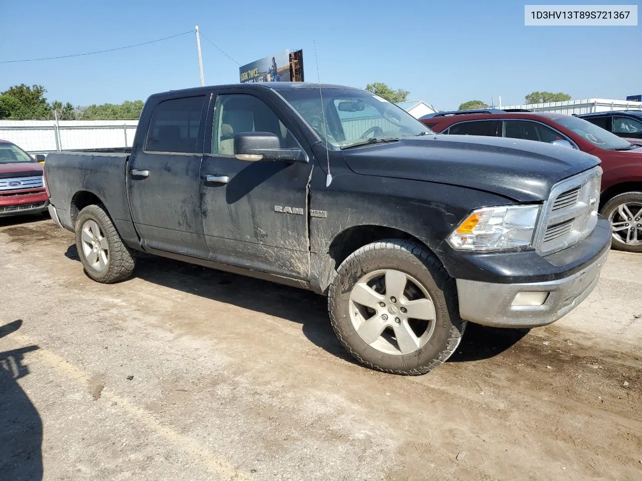 2009 Dodge Ram 1500 VIN: 1D3HV13T89S721367 Lot: 68559014