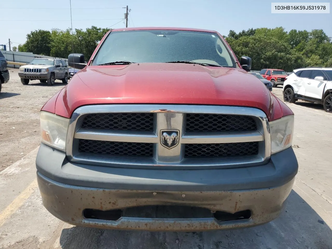 2009 Dodge Ram 1500 VIN: 1D3HB16K59J531978 Lot: 68617604