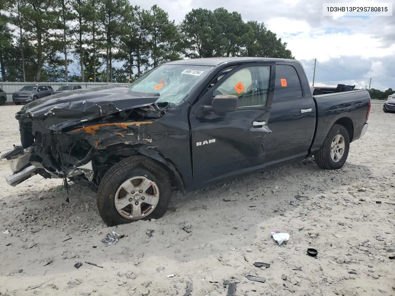 2009 Dodge Ram 1500 VIN: 1D3HB13P29S780815 Lot: 68671294