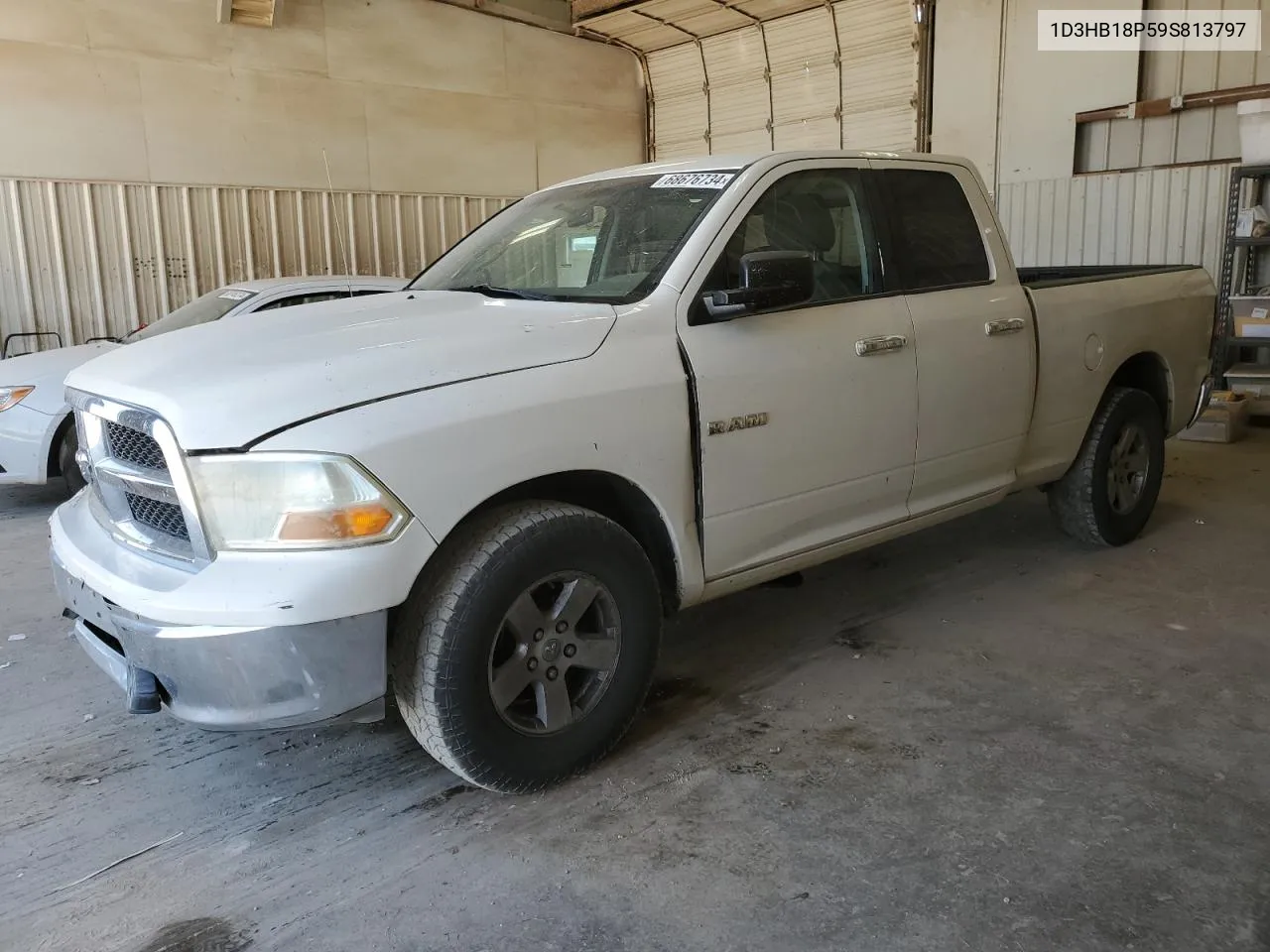 2009 Dodge Ram 1500 VIN: 1D3HB18P59S813797 Lot: 68676734