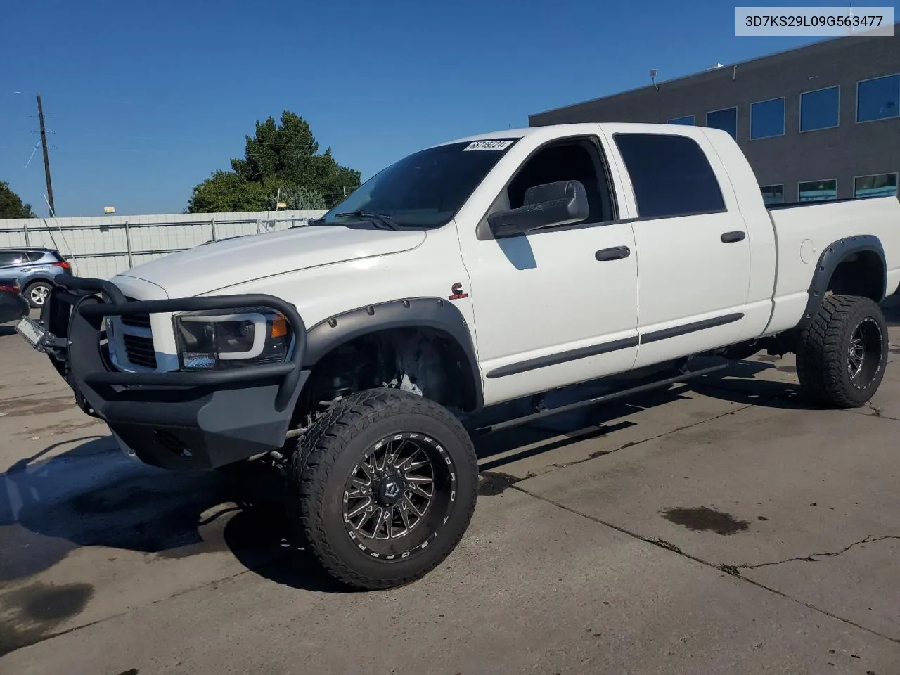 2009 Dodge Ram 2500 VIN: 3D7KS29L09G563477 Lot: 68749224