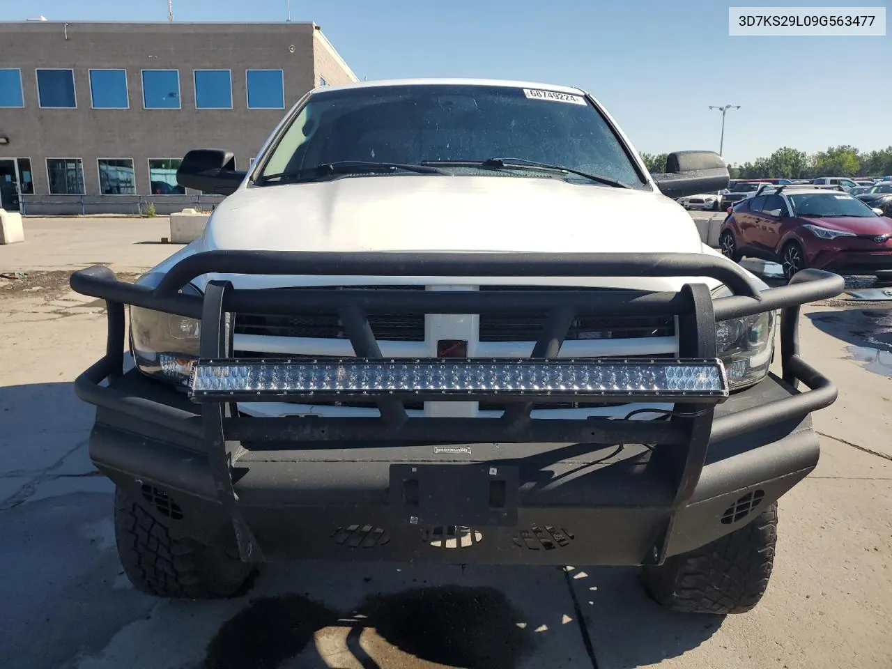 2009 Dodge Ram 2500 VIN: 3D7KS29L09G563477 Lot: 68749224