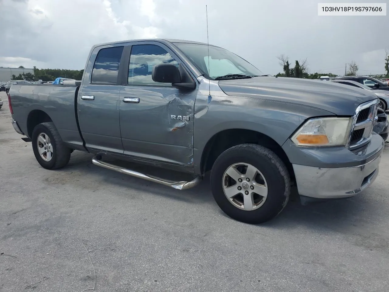 2009 Dodge Ram 1500 VIN: 1D3HV18P19S797606 Lot: 69207954