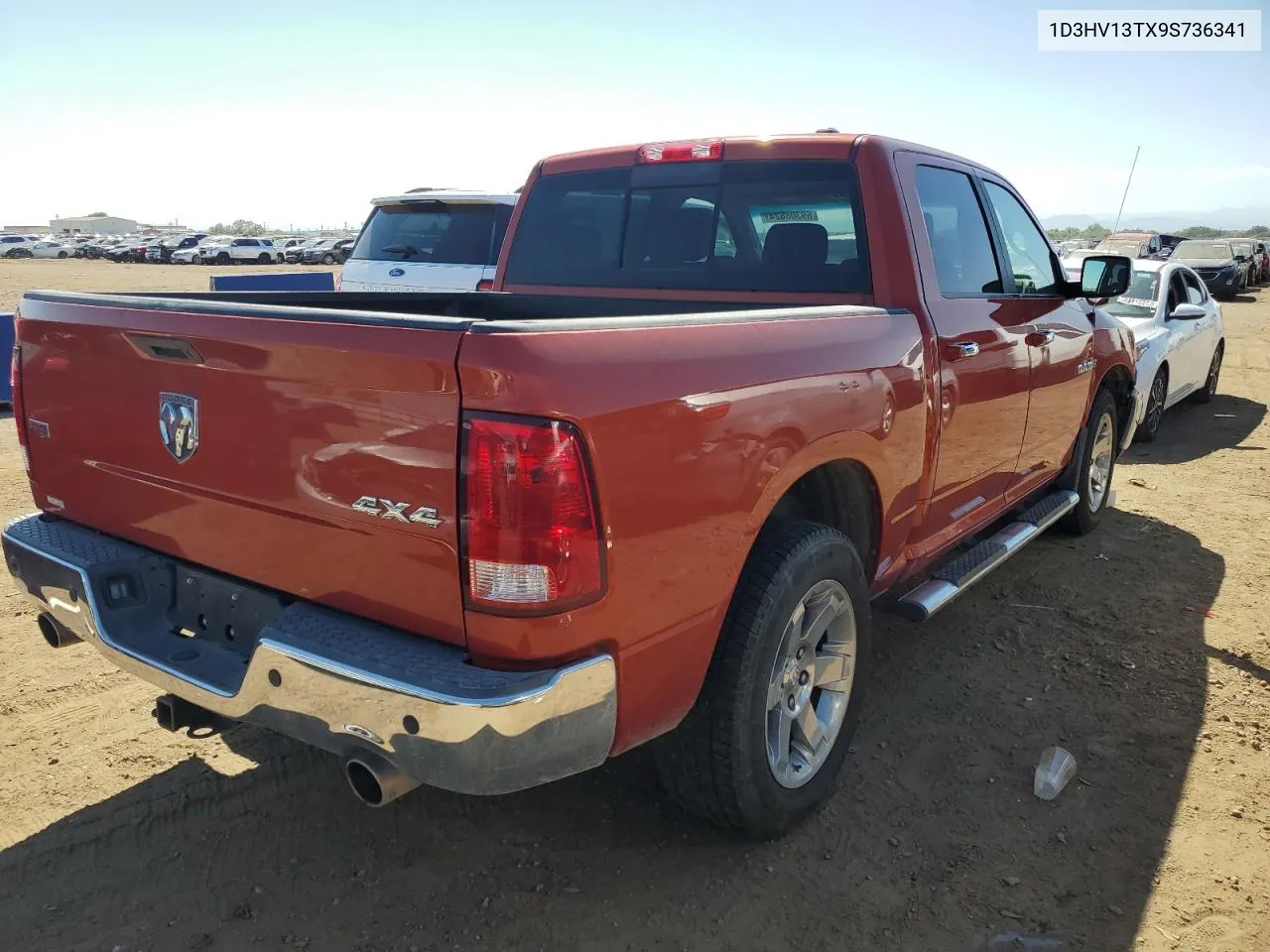 2009 Dodge Ram 1500 VIN: 1D3HV13TX9S736341 Lot: 69308624