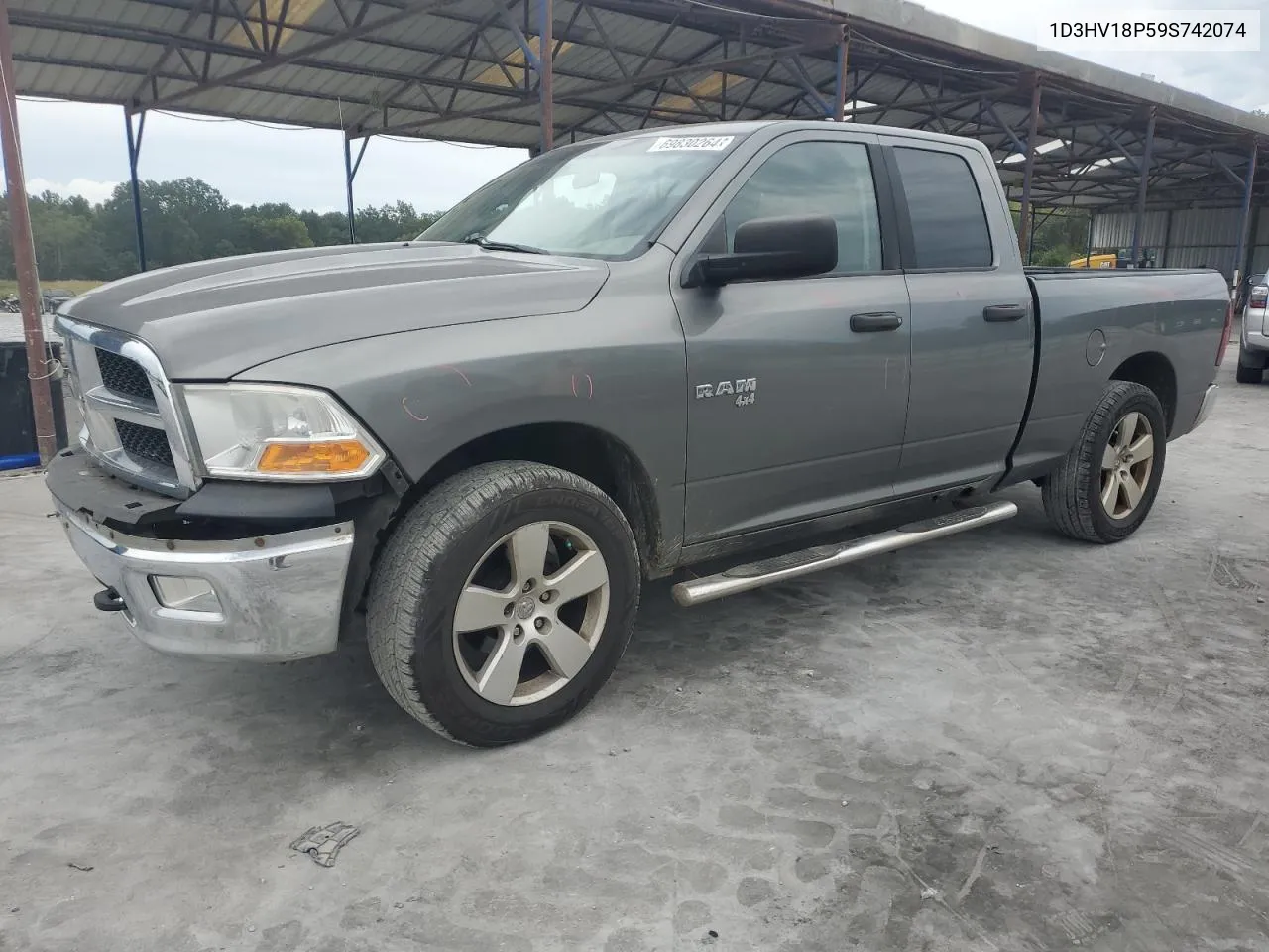 2009 Dodge Ram 1500 VIN: 1D3HV18P59S742074 Lot: 69830264