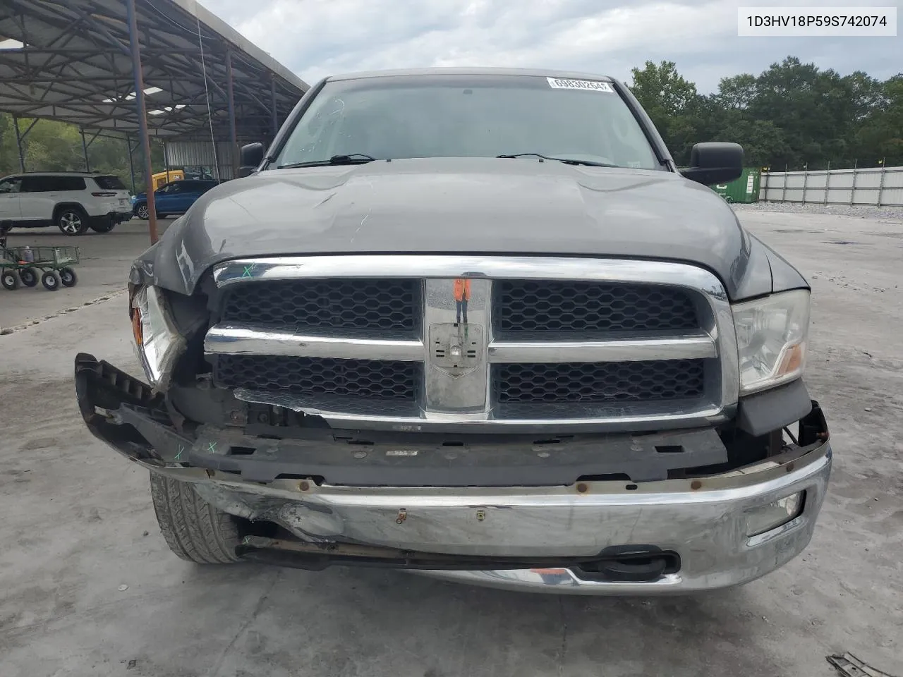 2009 Dodge Ram 1500 VIN: 1D3HV18P59S742074 Lot: 69830264