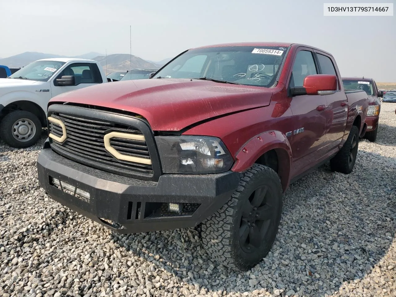 2009 Dodge Ram 1500 VIN: 1D3HV13T79S714667 Lot: 70059314