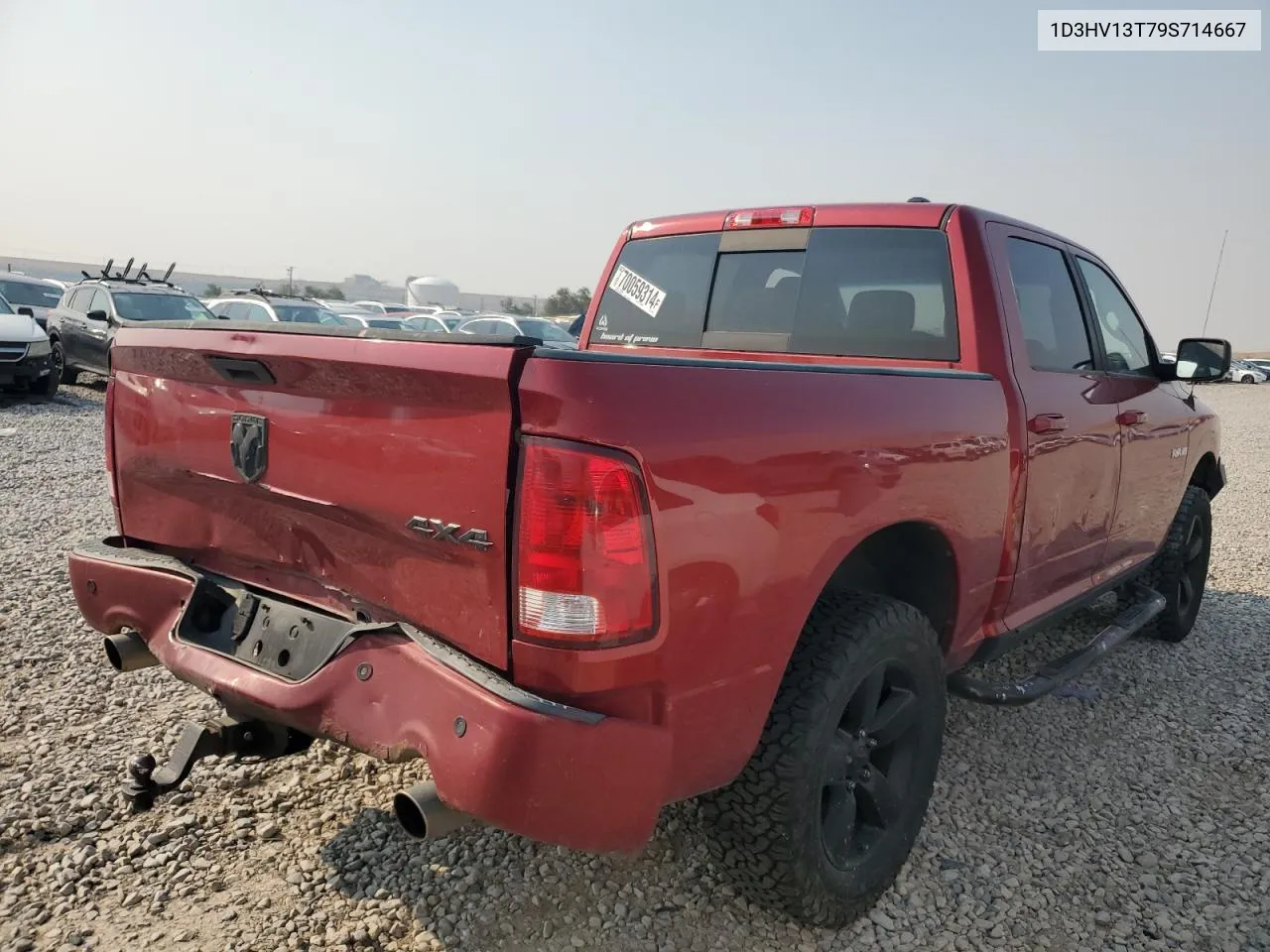 2009 Dodge Ram 1500 VIN: 1D3HV13T79S714667 Lot: 70059314