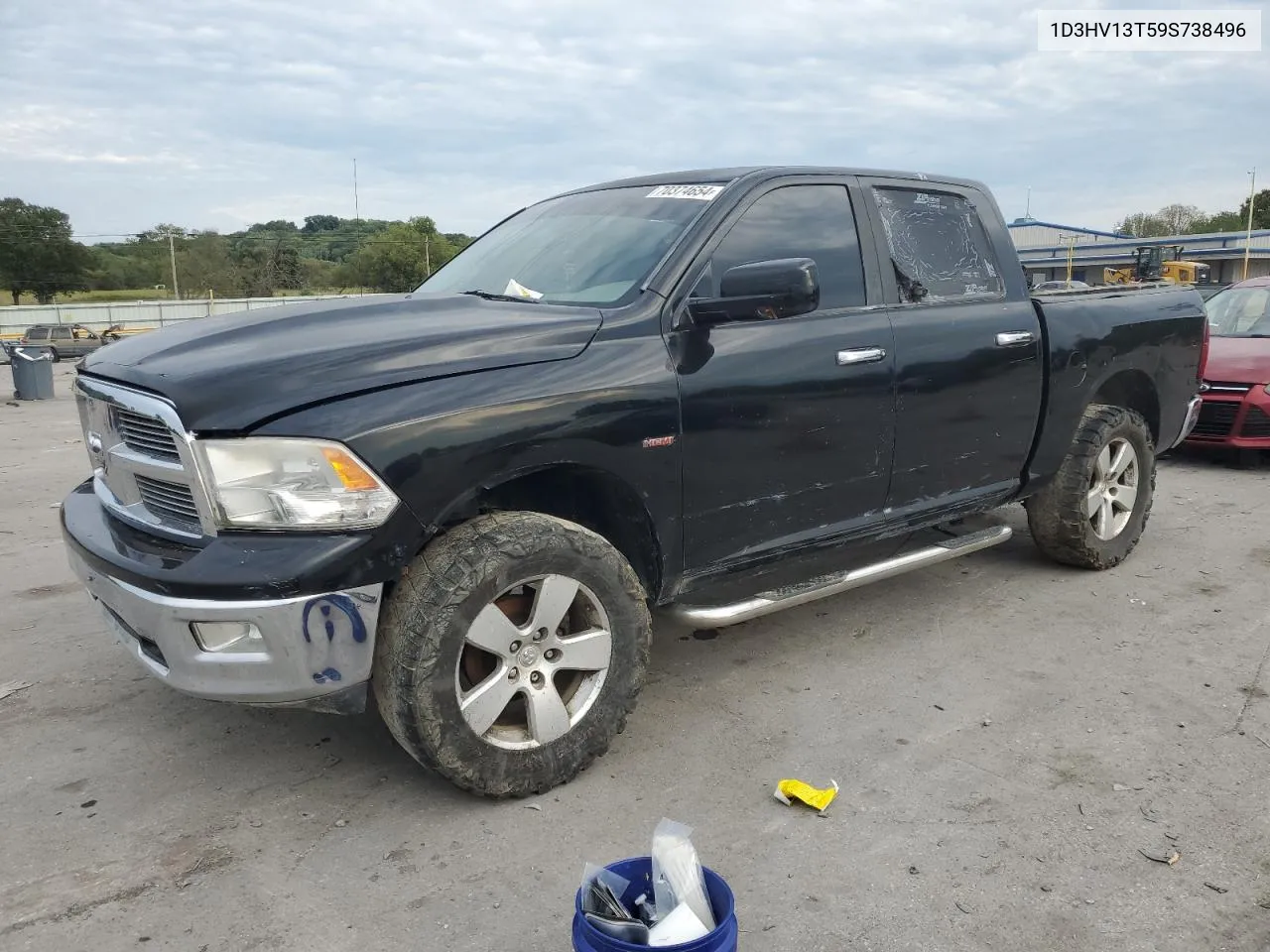 2009 Dodge Ram 1500 VIN: 1D3HV13T59S738496 Lot: 70374654