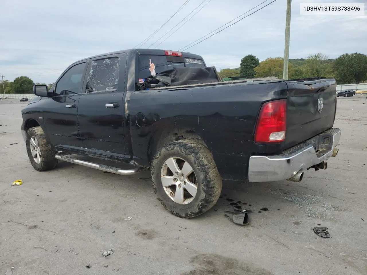 2009 Dodge Ram 1500 VIN: 1D3HV13T59S738496 Lot: 70374654