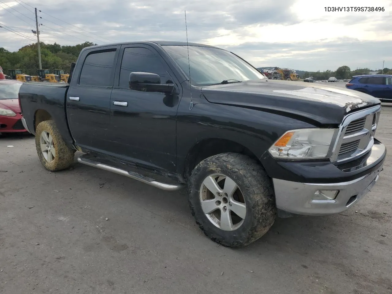 2009 Dodge Ram 1500 VIN: 1D3HV13T59S738496 Lot: 70374654