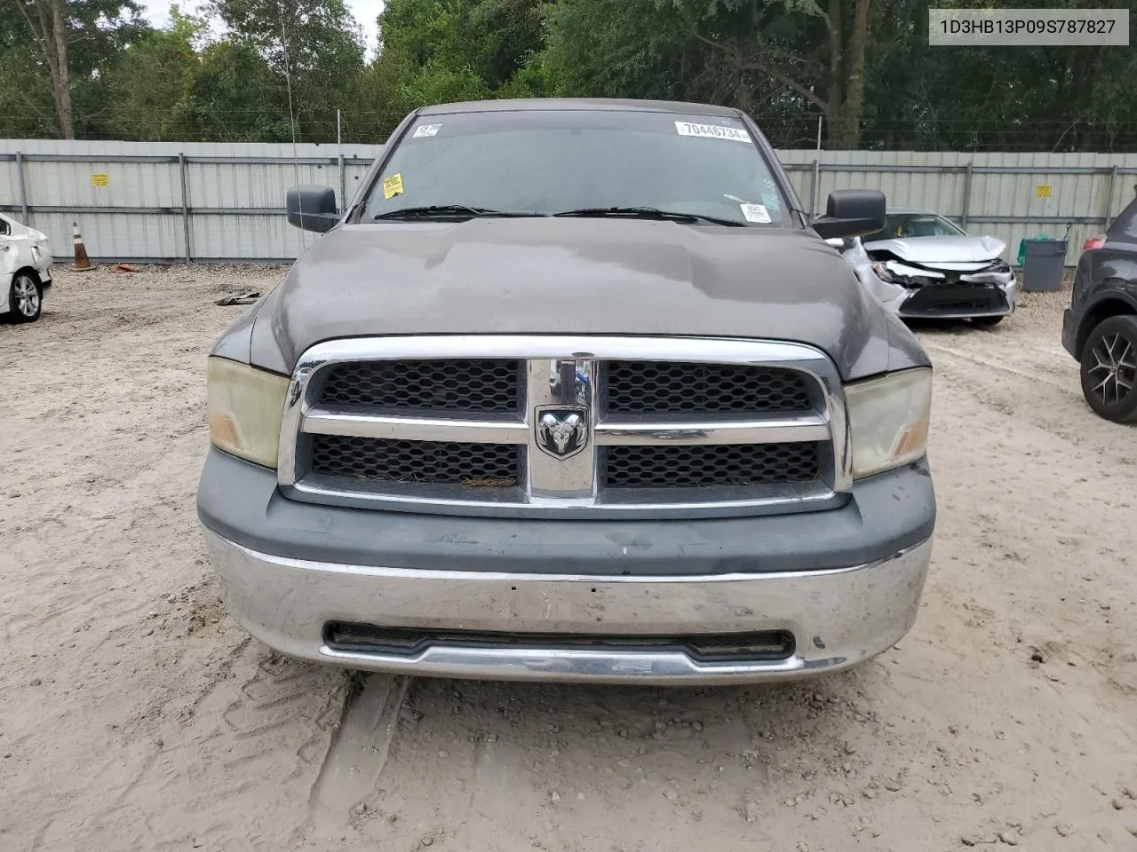 2009 Dodge Ram 1500 VIN: 1D3HB13P09S787827 Lot: 70446734