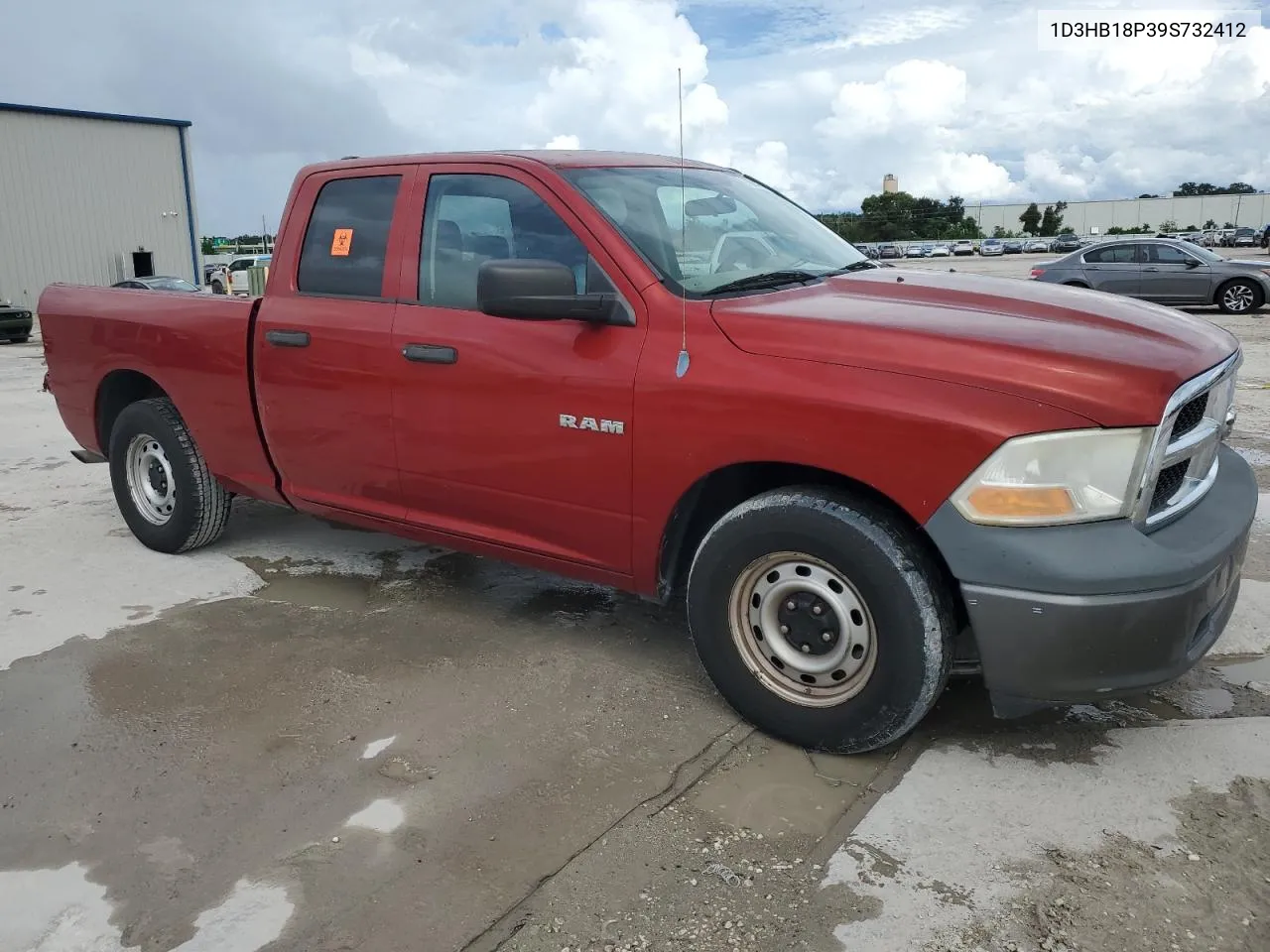 2009 Dodge Ram 1500 VIN: 1D3HB18P39S732412 Lot: 70824854