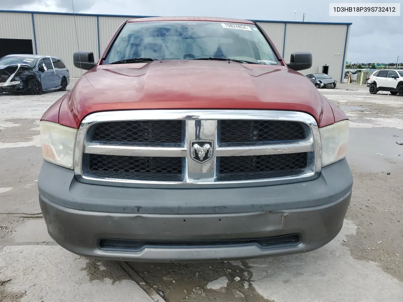 2009 Dodge Ram 1500 VIN: 1D3HB18P39S732412 Lot: 70824854