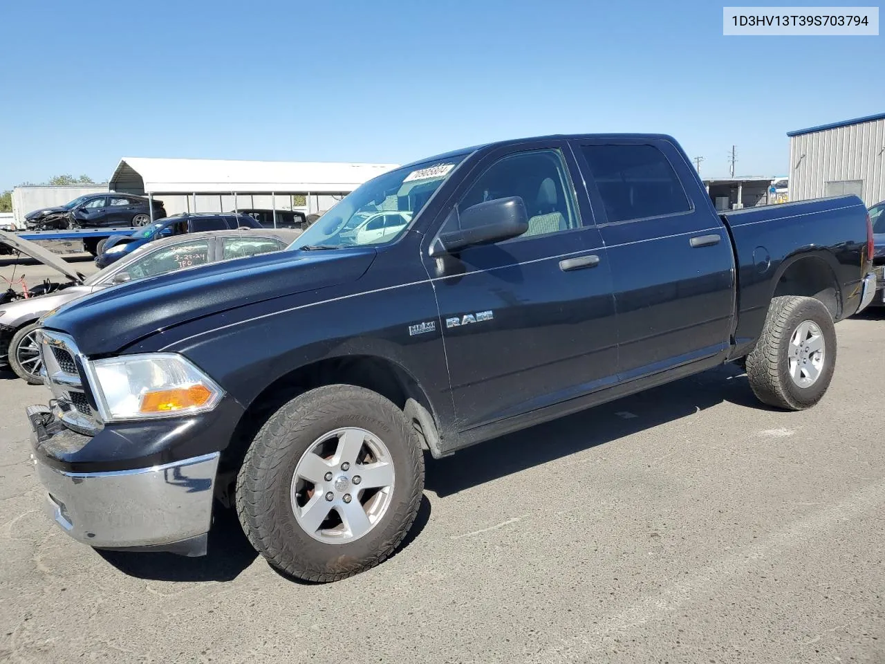 2009 Dodge Ram 1500 VIN: 1D3HV13T39S703794 Lot: 70905804