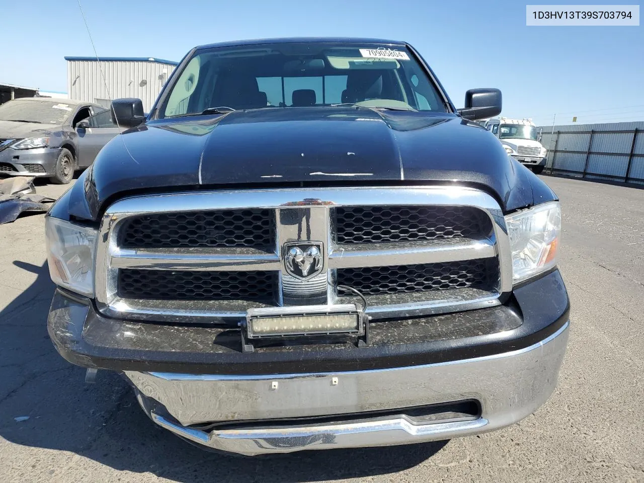 2009 Dodge Ram 1500 VIN: 1D3HV13T39S703794 Lot: 70905804