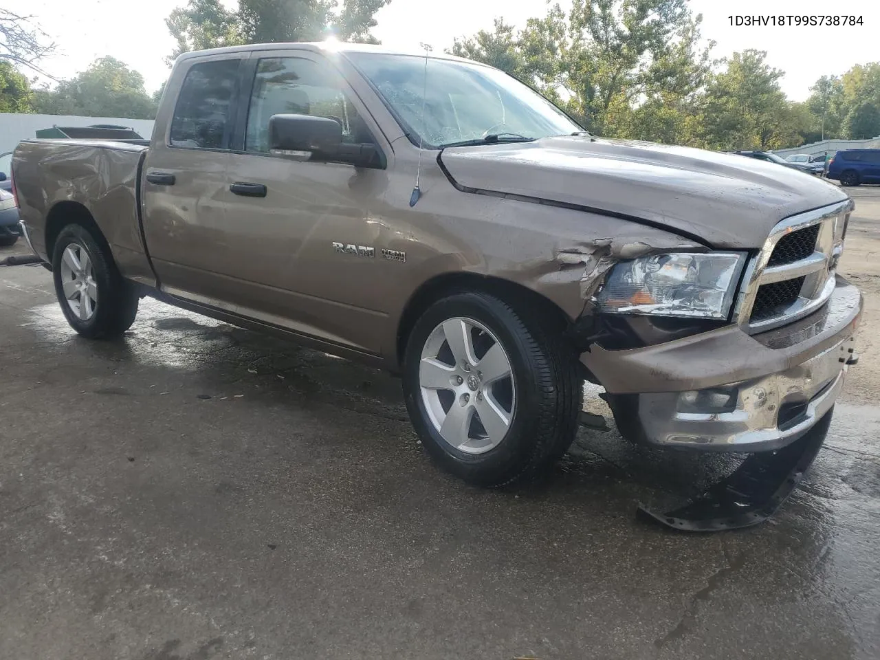 2009 Dodge Ram 1500 VIN: 1D3HV18T99S738784 Lot: 71083844