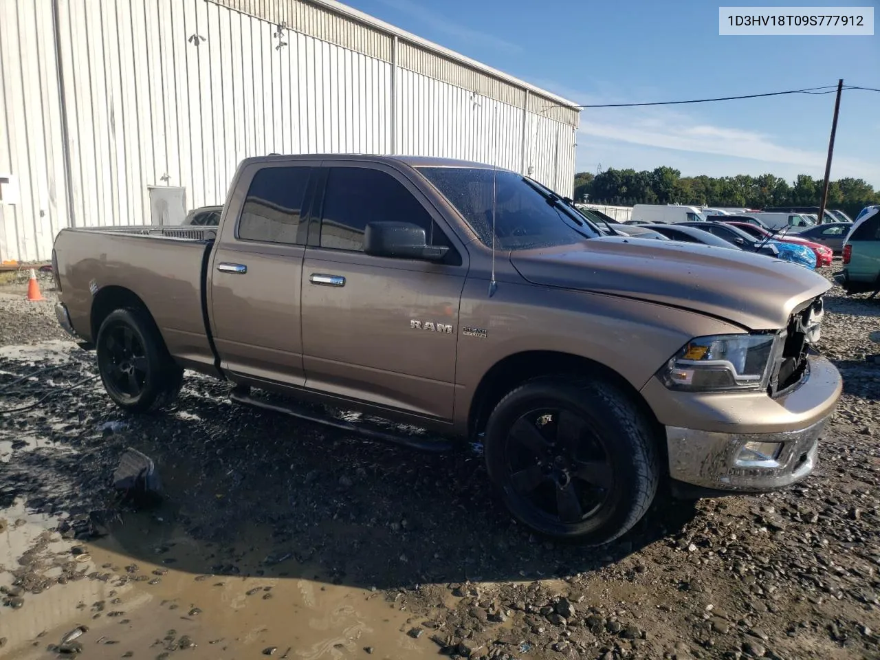 2009 Dodge Ram 1500 VIN: 1D3HV18T09S777912 Lot: 71162754