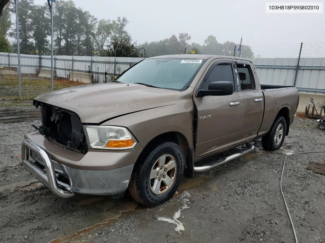 2009 Dodge Ram 1500 VIN: 1D3HB18P59S802010 Lot: 71223264