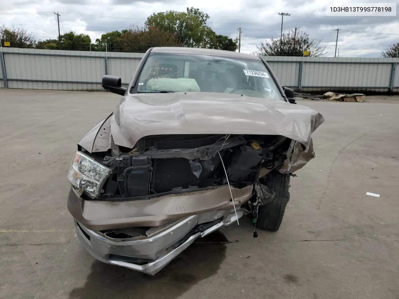 1D3HB13T99S778198 2009 Dodge Ram 1500