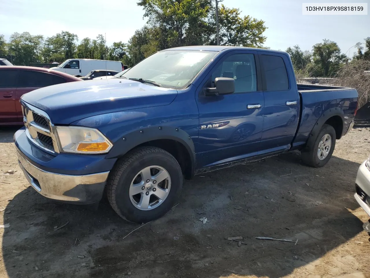 2009 Dodge Ram 1500 VIN: 1D3HV18PX9S818159 Lot: 71306114