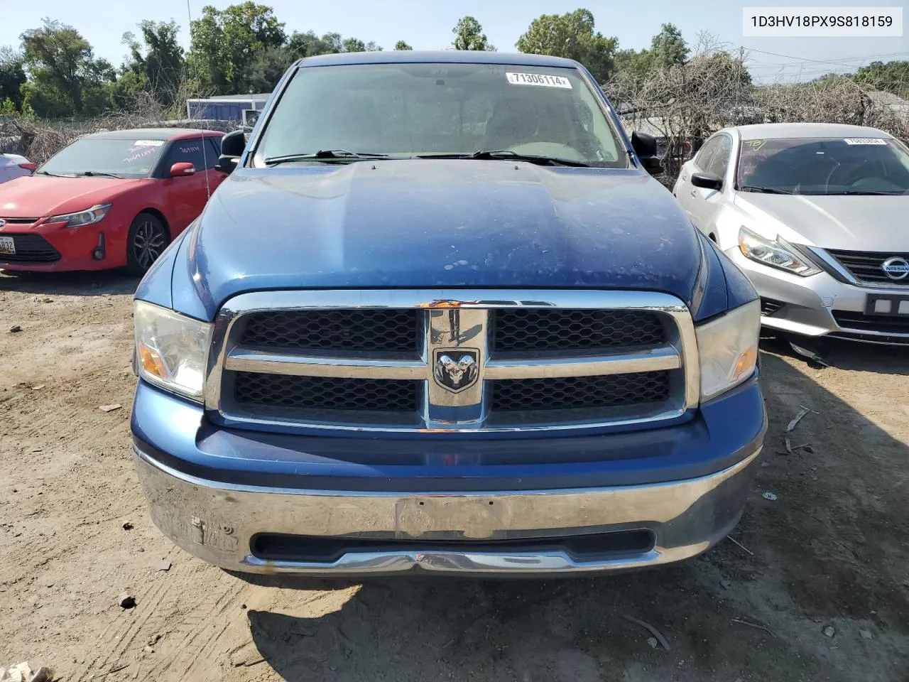 2009 Dodge Ram 1500 VIN: 1D3HV18PX9S818159 Lot: 71306114